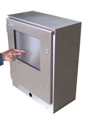 Armadio stagno per touch screen
