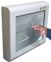 Touch screen monitor industriali