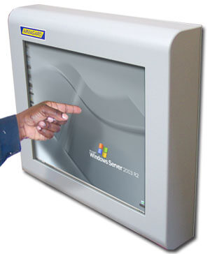 touch screen monitor industriali