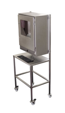Armadio stagno porta computer