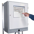 Armadio industriale per touch screen
