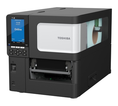 Stampante industriale per etichette a trasferimento termico Toshiba TEC BX420T