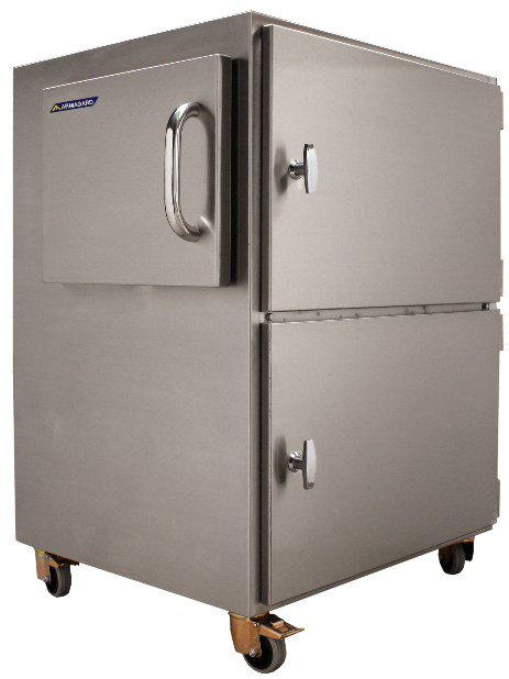 Vista angolare della soluzione di stampa per celle frigorifere SPRI-800