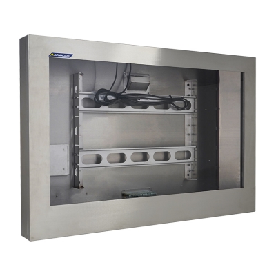 Armadio acciaio inox display industriali da 42" per ambienti industriali