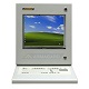 Armadio LCD porta computer - immagine frontale