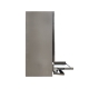Chassis monitor touch inox visto di lato
