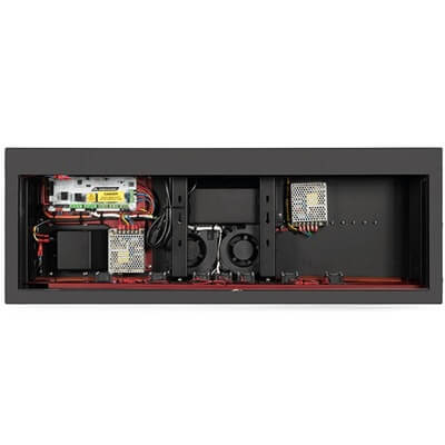 Vista frontale dell'involucro per display allungato ad alta luminosità DynaScan DS371BT4