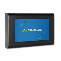 Involucro per display informativo di bordo Armagard per il trasporto pubblico