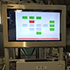 IP69K monitor in acciaio inossidabile installato in ambiente igienico