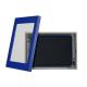 Case iPad robusto per camera bianca con iPad installato e robusta cover protettiva