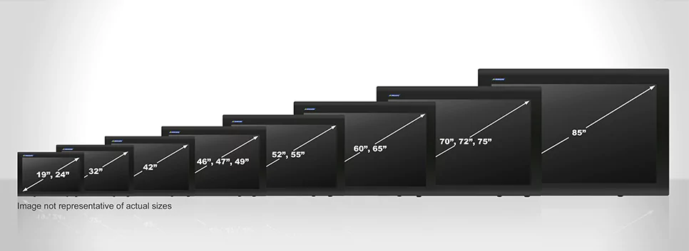 LCD Enclosure dimensioni