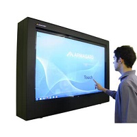 LCD Touch screen outdoor | Pubblicita' su monitor con tecnologia touch screen