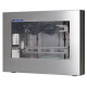 Vista destra di un monitor industriale IP66 acciaio inox 316