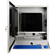 Monitor industriale LCD - immagine frontale con mensola aprire