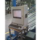 Monitor industriale LCD in ambiente industriale