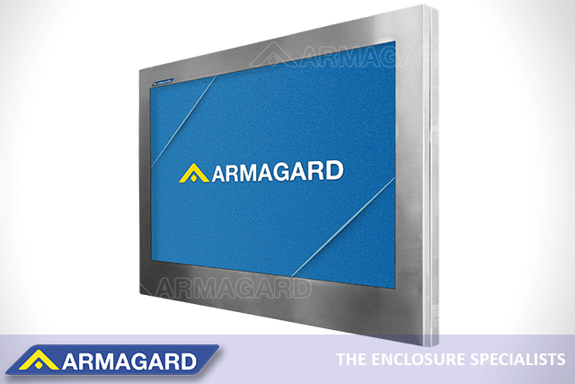Sistema di visualizzazione industriale per la produzione alimentare di Armagard con armadio in acciaio inox 316