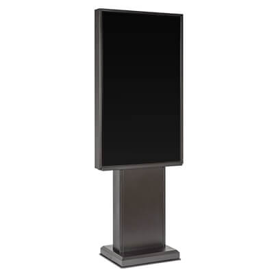 Un singolo MUPI digitale outdoor Samsung con display