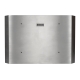 Armadio di protezione inox IP69K schermo, chiuso, vista posteriore