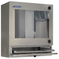 Armadio per computer in acciaio inossidabile Armagard per ambienti igienici e soggetti a lavaggi