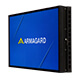 Il supporto da parete per OH46 e OH55, vista rivolta a sinistra con display