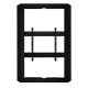 Il TV screen protector in orientamento verticale Vista frontale verticale del TV screen protector