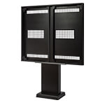 Totem da esterno Samsung OH doppio per schermi Samsung OH46F e OH55F